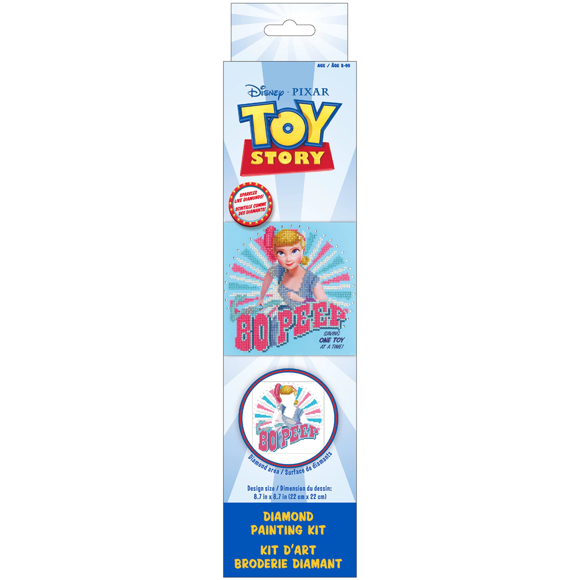 Camelot® Dots Bo Peep Diamond Painting Kit